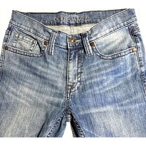 Cody James Mens Slim Straight Leg Jeans 28x34 (measures 30x32)